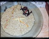 Foto del passaggio 6 della ricetta Risotto con crema di melanzana, scamorza ed erbe creole