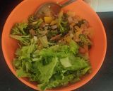 A picture of step 6 of Chicken healthy salad.