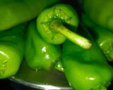 A picture of step 1 of Jodhpuri Mirchi Vada.