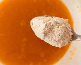 A picture of step 1 of Fajeto (Mango pulp soup).