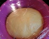 Foto langkah ke 4 dari resep Roti pita tipis (panggang teflon).