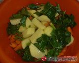 A picture of step 1 of Fish soup.