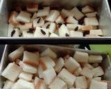 Foto langkah ke 1 dari resep Pudding Roti Tawar / Bread Pudding 🍞🍫.