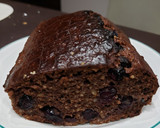 Foto del paso 4 de la receta: Budín de chocolate y arándanos low carb