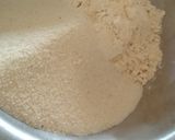 A picture of step 1 of Besan pancakes.