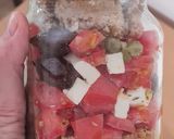 Foto del paso 8 de la receta: Ensalada Dakos, de isla de Creta, Grecia, a tu vianda gourmet 🥗🇬🇷 Ensalada de queso Feta y +