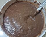 A picture of step 2 of Eggless Chocolate brownie.