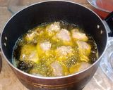 A picture of step 6 of Chicken Manchurian.