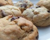 Une image de l'étape 5 de Cookies chocolat noisette.