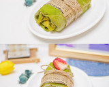 Foto langkah ke 5 dari resep Matcha Towel Crepe Roll Cake.