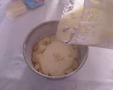 Foto del paso 6 de la receta: Torta de manzana y arándanos invertida!