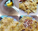 A picture of step 2 of Potato And Sweet Potato Sheera.