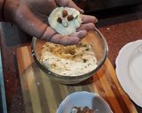A picture of step 1 of Nutty paneer dumpling.