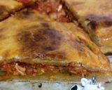 Foto del paso 11 de la receta: Empanada gallega de atún y almejones con masa casera