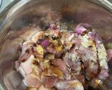 A picture of step 2 of Braised Pork Belly with Dried Daikon.