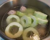 大黃瓜丸子雞湯的食譜步驟1照片