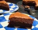 Une image de l'étape 10 de Gâteau mousse au chocolat sans lactose et sans gluten.