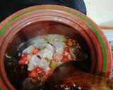 A picture of step 2 of Mutton nehari in clay pot.