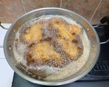 Foto langkah ke 3 dari resep Fire Chicken ala Richeese with Cheese Sauce (Ayam Pedas).
