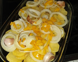 Foto del paso 2 de la receta: Salmón al horno con patatas panaderas