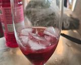 A picture of step 2 of Rose Mocktail.