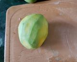 A picture of step 1 of Raw Mango And Coriander leaves Chutney(Sweet &Sour).