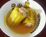 รูปขั้นตอนการทำที่ 4 ของ ต้มจืดมะระยัดไส้หมูสับ