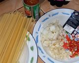 Foto langkah ke 1 dari resep Spaghetti / Fettucini Bumbu Sarden.