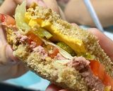 Hình bước làm 2 của món Sandwich Hàn Quốc 🥪🥪🥪