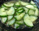 A picture of step 5 of Burger Salad.