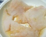 Foto del paso 1 de la receta: Filete de pescado con champiñones, papa cocida y brócoli
