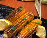 A picture of step 4 of Roasted corn #nigeriastreetfood.