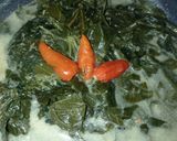 Foto langkah ke 4 dari resep Sayur santan daun singkong.