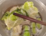 Hình bước làm 5 của món Canh bắp cải cuộn thịt