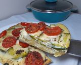 Foto del paso 3 de la receta: Papa + zapallito a la pizza