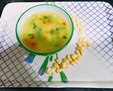 A picture of step 8 of Sweet corn🌽 soup.
