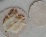 A picture of step 3 of Singhade ke aate ki kachori.