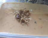 A picture of step 4 of Beans pancake.