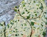 Une image de l'étape 4 de Mini galettes aux herbes (Aghrum lahwal).