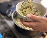 Foto del paso 6 de la receta: Risotto de pollo y champignons 🍗 🍄