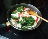 Foto del paso 2 de la receta: Espinacas con verduras