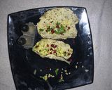 A picture of step 3 of Papad Taco Salad.