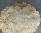 Foto del passaggio 7 della ricetta Risotto con salmone affumicato e finocchi