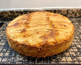 Foto del paso 15 de la receta: Pastel de manzanas y galletas