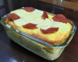 Foto langkah ke 4 dari resep Crustless Quiche Keto #Ketopad.