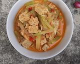 Foto langkah ke 5 dari resep Labu Siam Tempe Masak Santan.