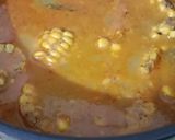A picture of step 6 of Corn curry.