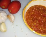 A picture of step 5 of Chatpati Tomato Chutney.