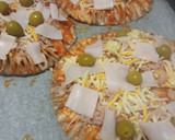 Foto del paso 4 de la receta: Pizza con base de seta (en catalán Apagallums)