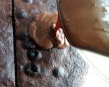 A picture of step 8 of Brownie pizza.